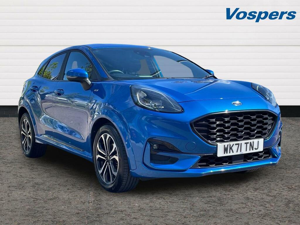 Ford Puma 1.0 Ecoboost Hybrid Mhev St-line Blue