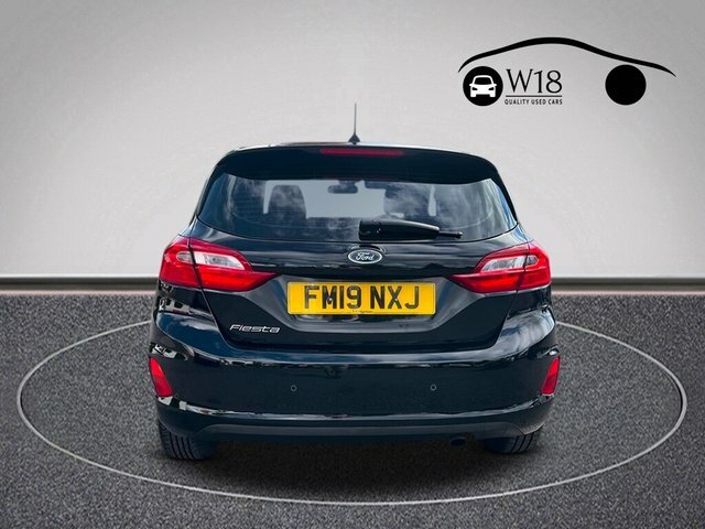 Ford Fiesta Ti-vct Zetec Hatchback FM19NXJ Black #4