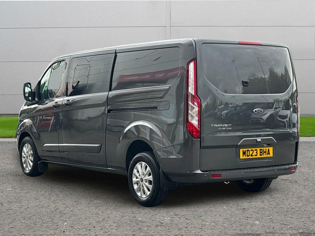 Ford Transit Custom 2.0 320 Ecoblue Limited Crew Van L2 H1 Euro 6 Ss MD23BHA Grey #5