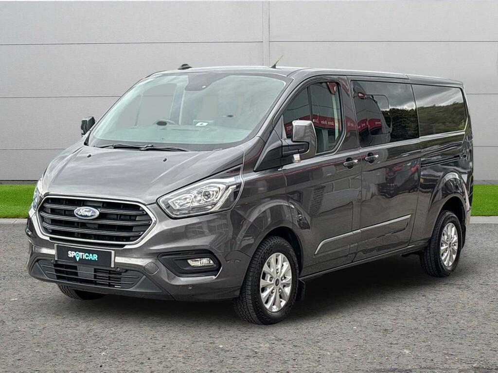 Ford Transit Custom 2.0 320 Ecoblue Limited Crew Van L2 H1 Euro 6 Ss MD23BHA Grey #3