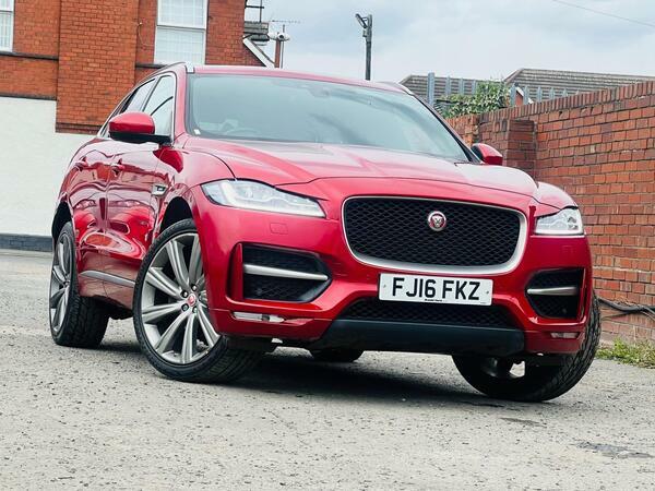 Jaguar F-Pace 2.0 D180 R-sport Awd Euro 6 Ss Red