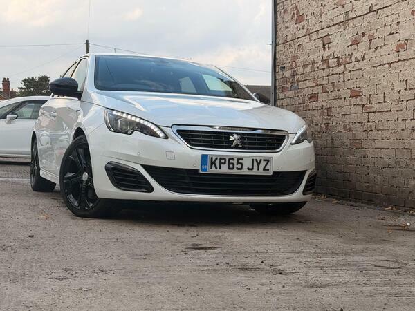 Peugeot 308 2.0 Bluehdi Gt Euro 6 Ss White