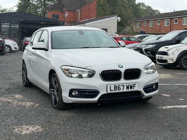 BMW 1 Series 1.5 118I Sport Euro 6 Ss LB67WWF White #4