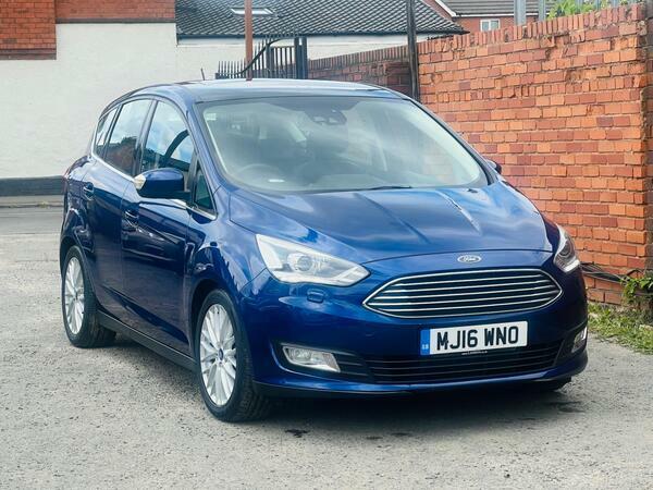Ford C-Max 1.5 Tdci Titanium X Powershift Euro 6 Ss N Blue #4