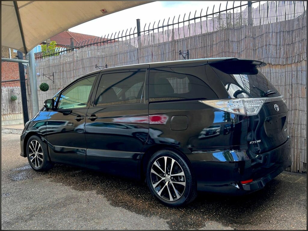 Toyota Estima 2.4 Aeras - Leather - Twin Sunroof Black #4