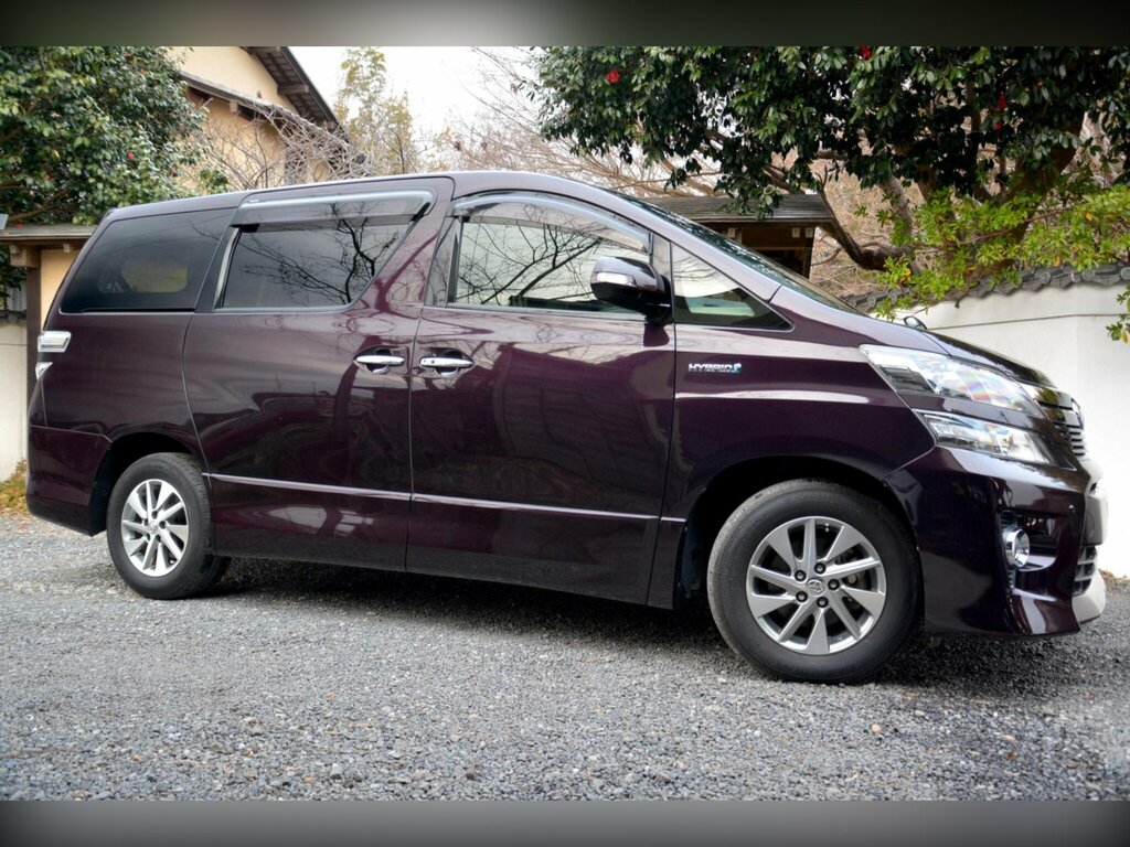 Toyota Vellfire 2.4 Zr Hybrid 4Wd - Full Jap History Purple #5