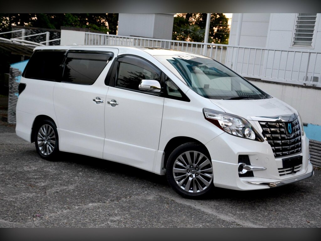Toyota Alphard 2.4 S Type Gold 2 - Modellista Styling White #3
