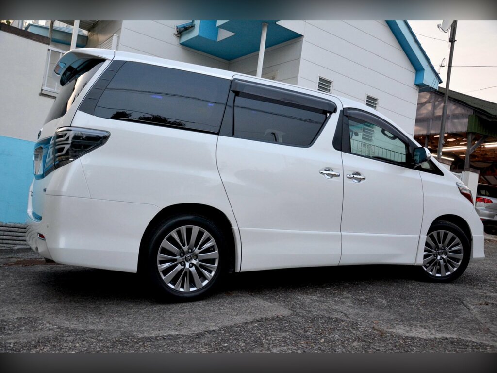 Toyota Alphard 2.4 S Type Gold 2 - Modellista Styling White #6