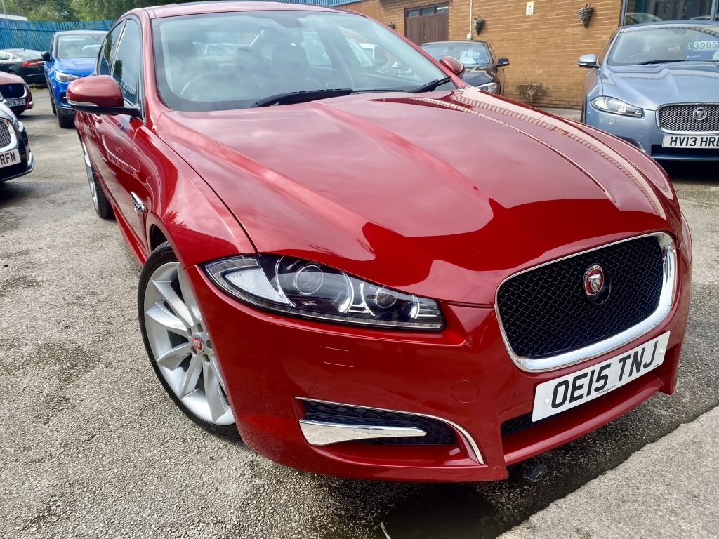 Jaguar XF 2.2 D R-sport Red #2