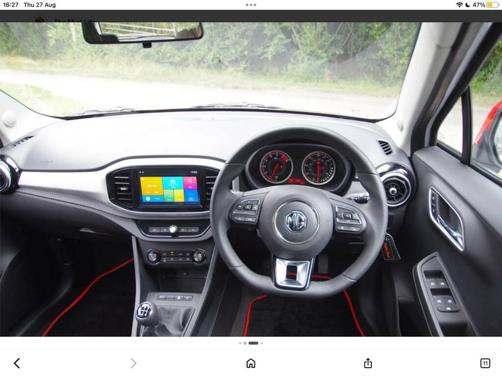 MG MG3 1.5 Vti-tech Exclusive Red #4