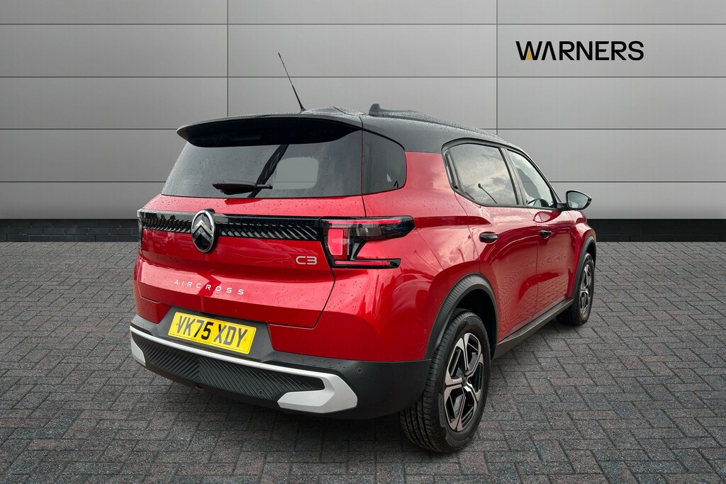 Citroen C3 Aircross 1.2 Hybrid 136 Max E-dcs6 VK75XDY Red #4