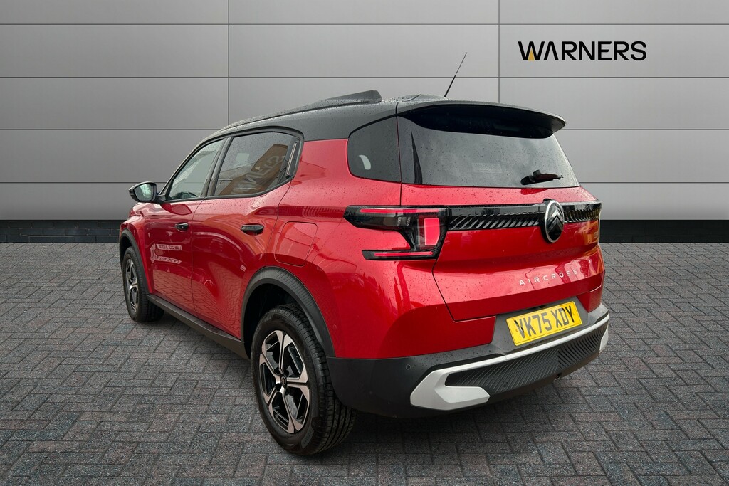 Citroen C3 Aircross 1.2 Hybrid 136 Max E-dcs6 VK75XDY Red #3