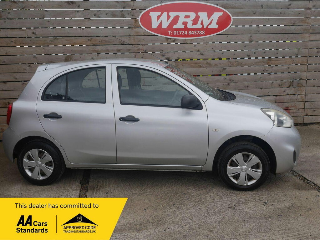 Nissan Micra 1.2 Visia Hatchback Euro 5 80 P Silver