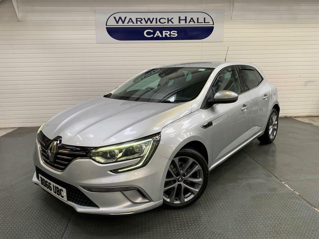 Renault Megane 1.6 Dci Gt Line Nav Euro 6 Ss Silver