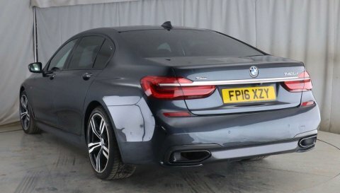 BMW 7 Series 3.0 740Ld Xdrive Grey #3