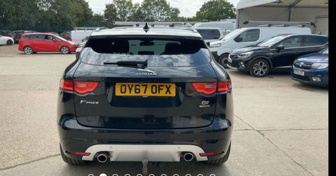 Jaguar F-Pace 3.0 F-pace V6 OY67OFX Black #2