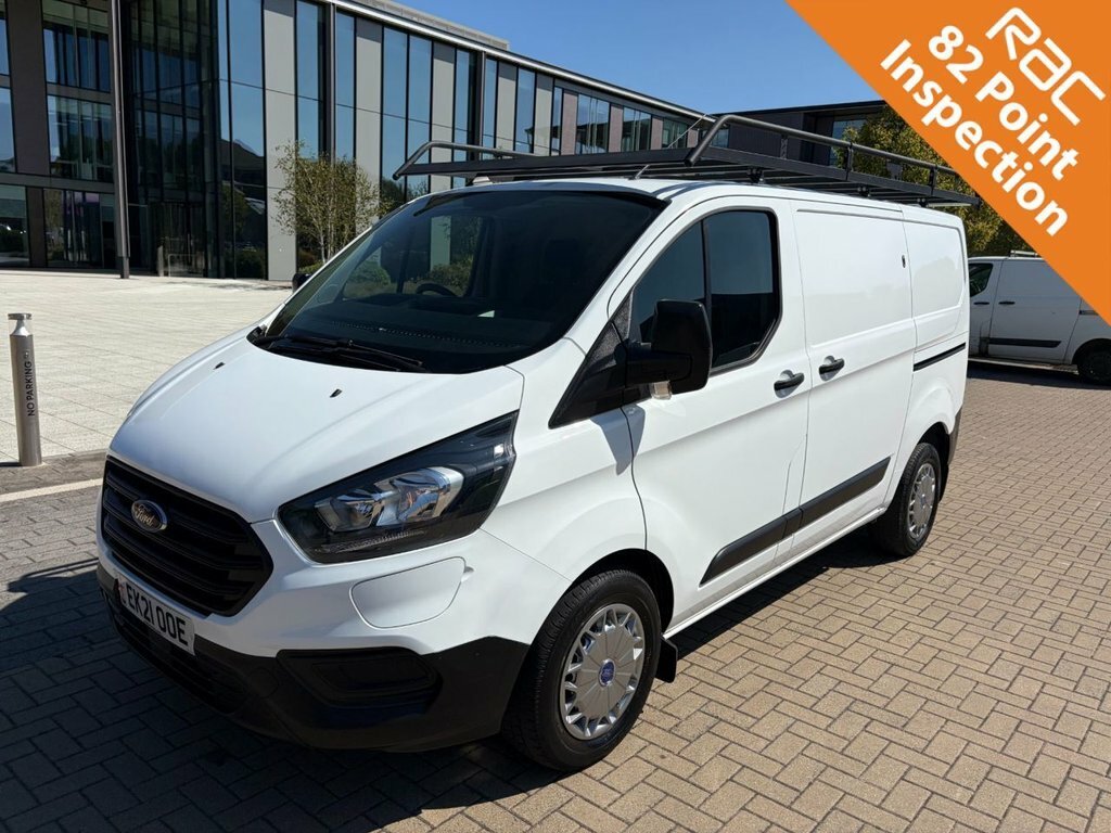 Ford Transit Custom 1L Leader White