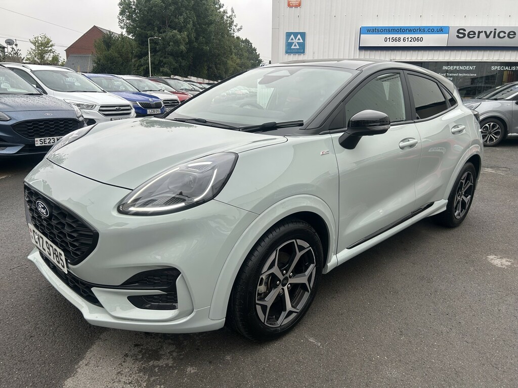 Ford Puma St-line 1.0T 125Ps Mhev, One Owner With Only 3687 Grey