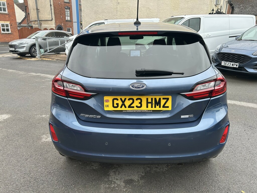 Ford Fiesta Hatchback Titanium X 1.0T 125Ps Mhev 22 GX23HMZ Blue #3