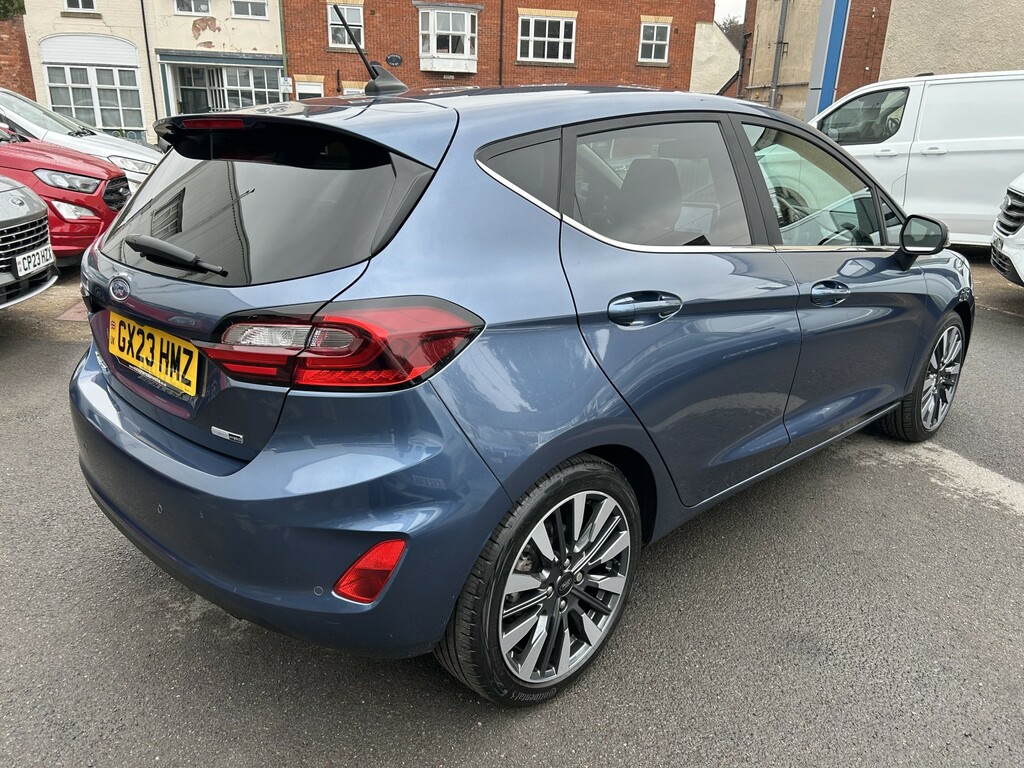 Ford Fiesta Hatchback Titanium X 1.0T 125Ps Mhev 22 GX23HMZ Blue #2