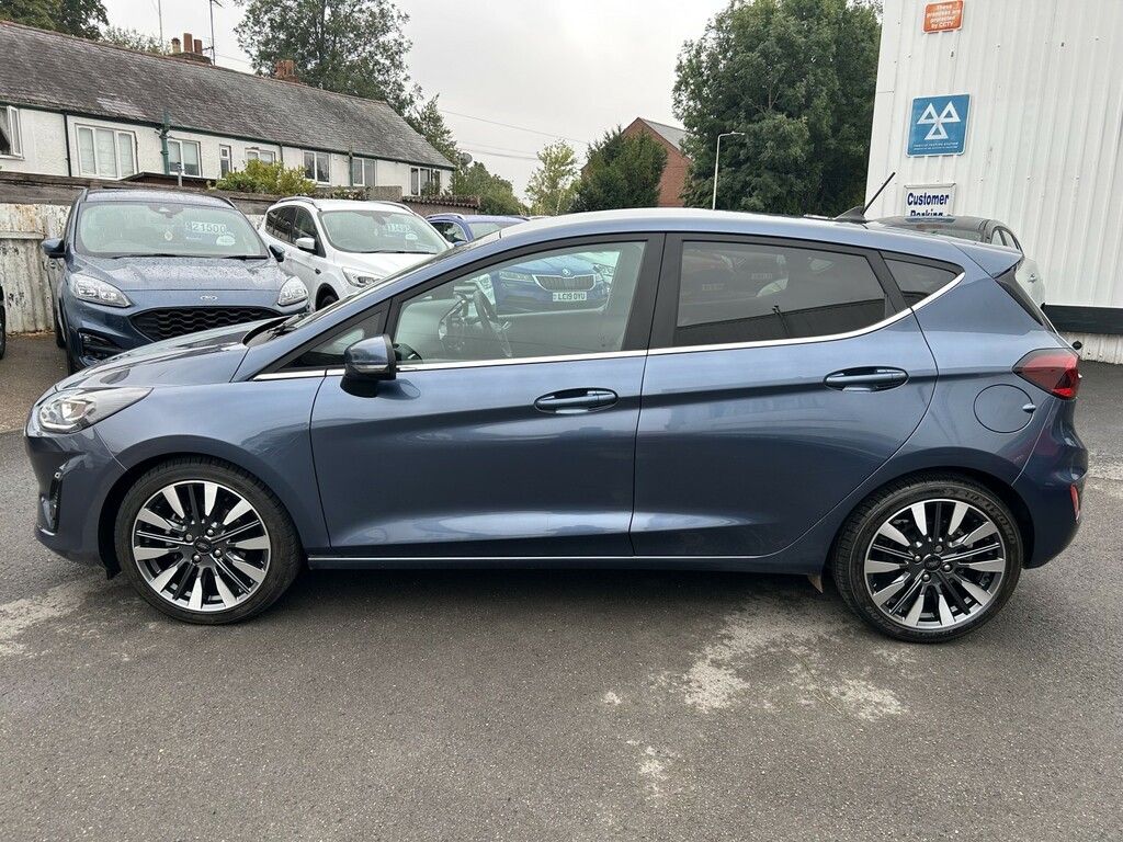 Ford Fiesta Hatchback Titanium X 1.0T 125Ps Mhev 22 GX23HMZ Blue #5
