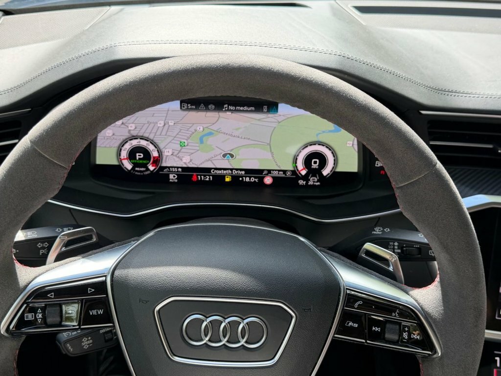 Audi RS6 Carbon Black Black #28