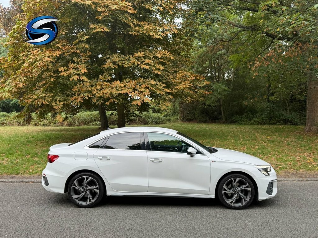 Audi A3 1L S Line BL22XTS White #3