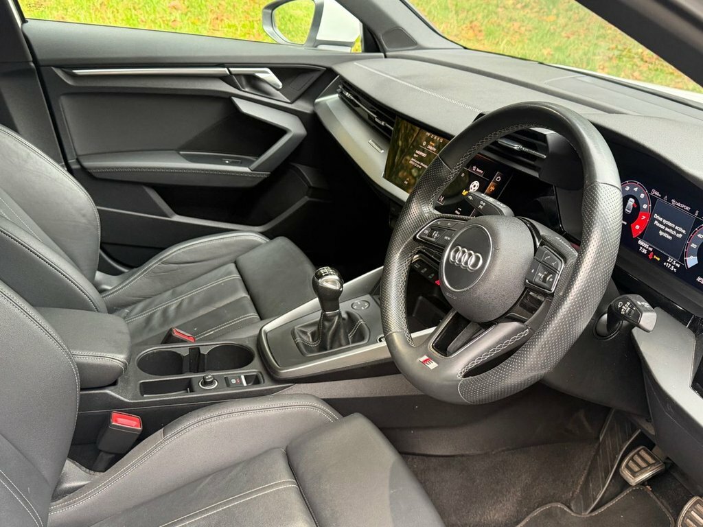 Audi A3 1L S Line BL22XTS White #2