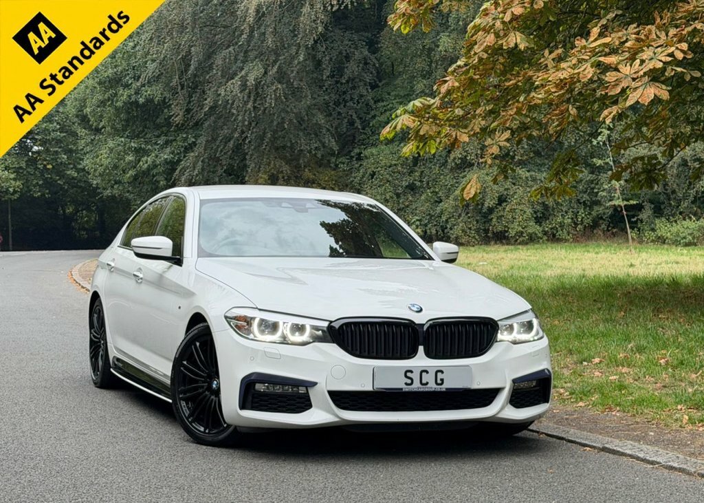 BMW 5 Series 2L M Sport White