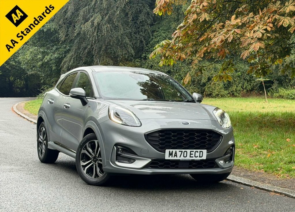 Ford Puma 1L St-line Silver