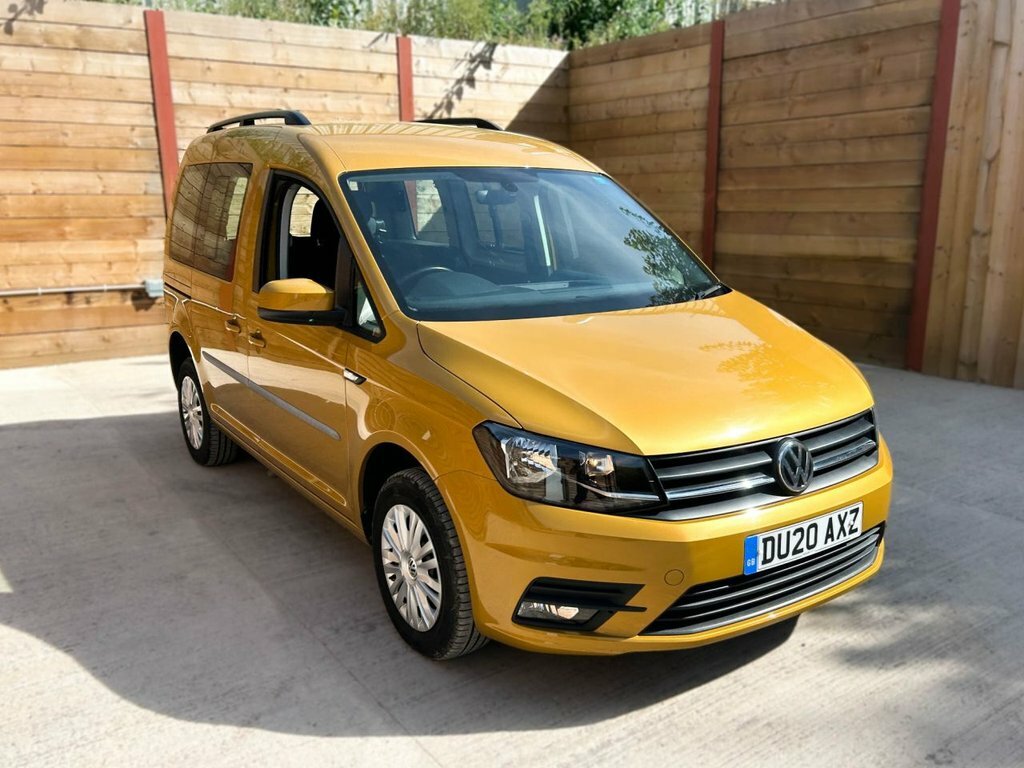 Volkswagen Caddy Life Mpv Yellow #4