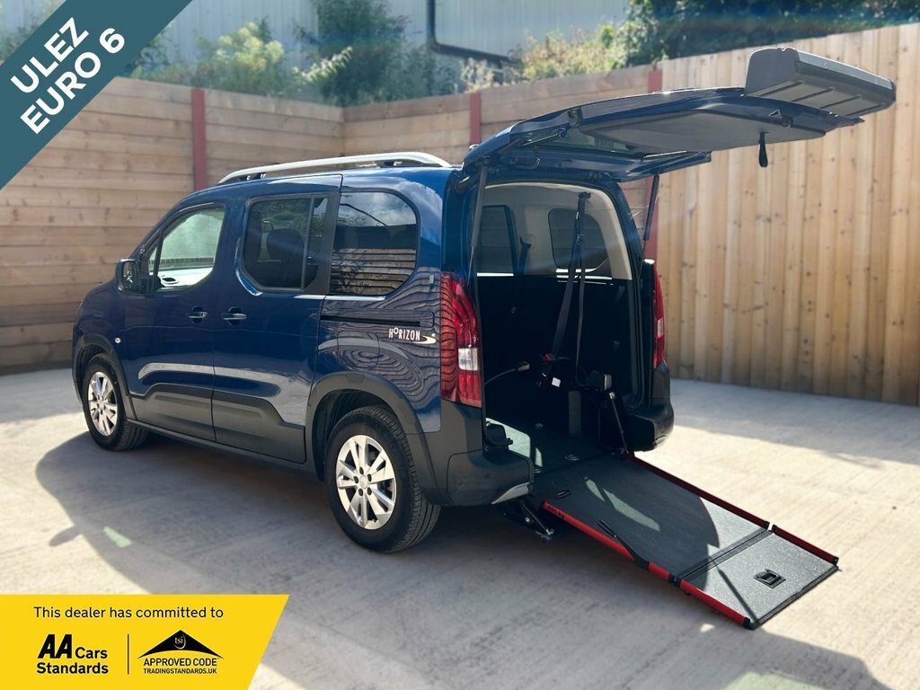 Peugeot Rifter Mpv Blue