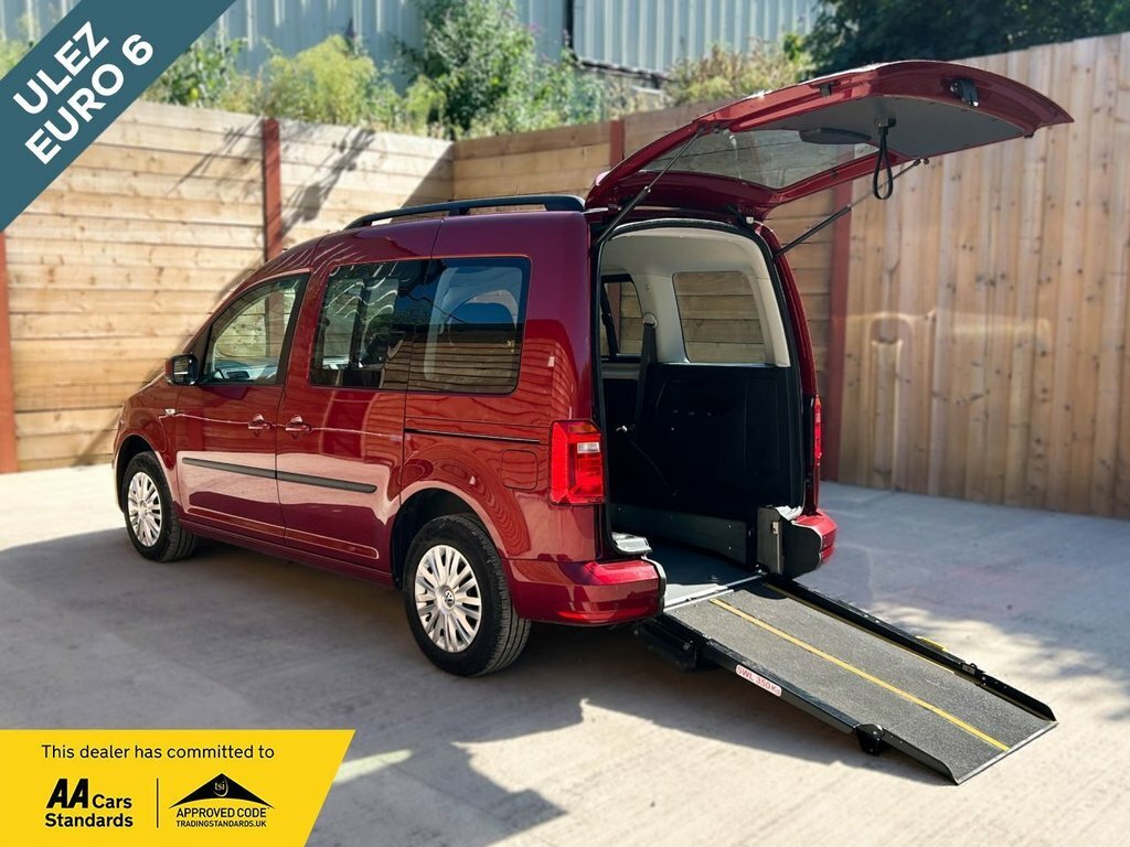 Volkswagen Caddy Life Mpv Red