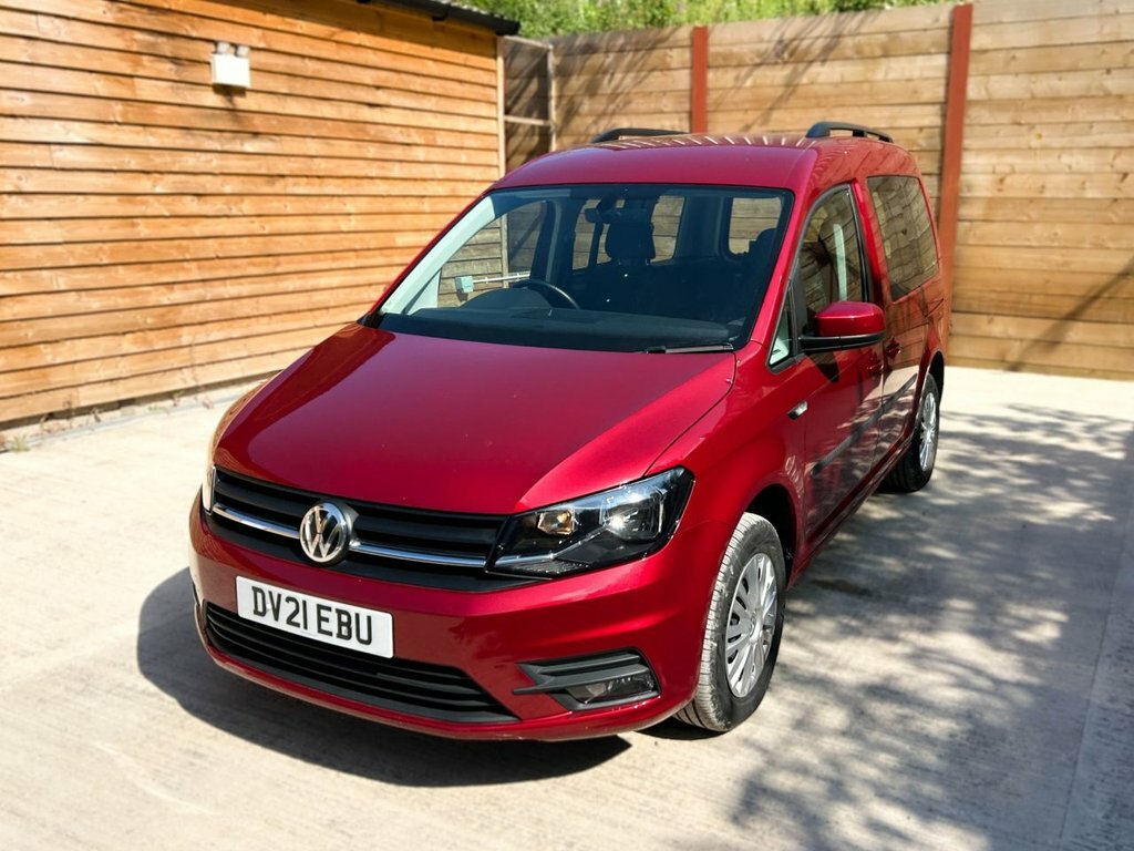 Volkswagen Caddy Life Mpv Red #6