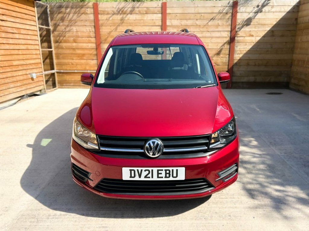 Volkswagen Caddy Life Mpv Red #5