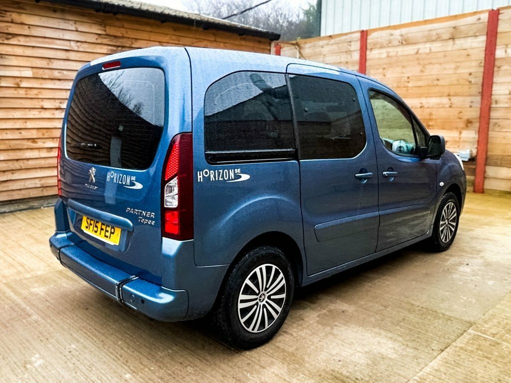 Peugeot Partner Tepee Mpv Blue #6