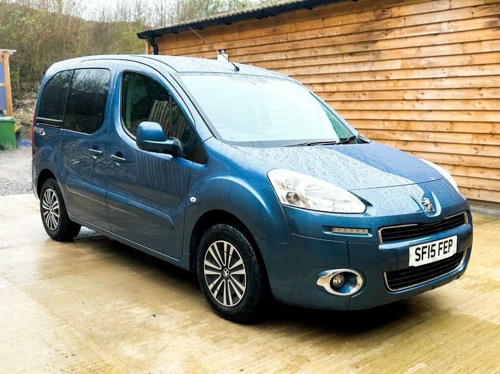 Peugeot Partner Tepee Mpv Blue #3