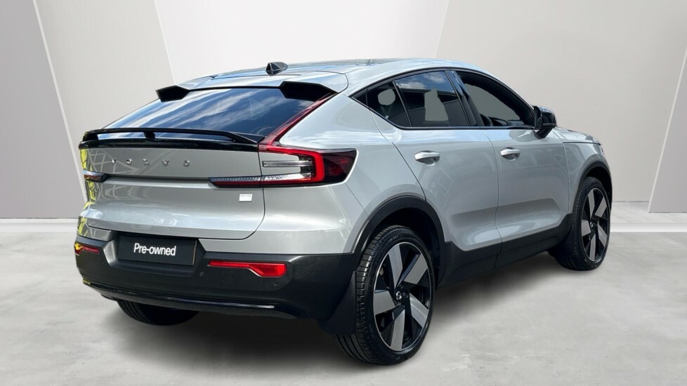 Volvo C40 Recharge Plus, Single Motor, Silver #2