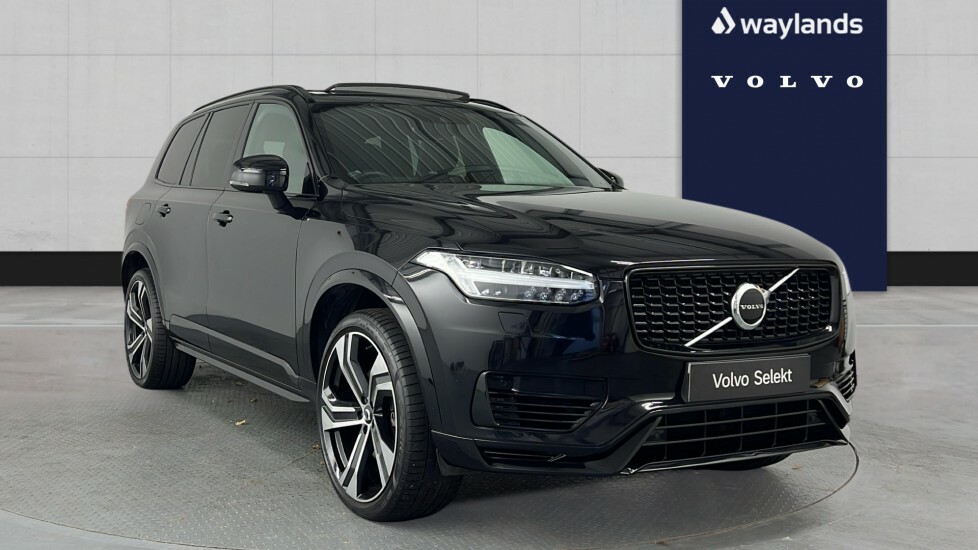 Volvo XC90 Recharge R-design, T8 Awd Plug-in Hybrid22 Alloy Black