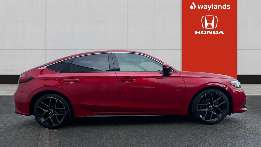 Honda Civic Honda Civic 2.0 Ehev Advance Cvt Hatchback Red #5