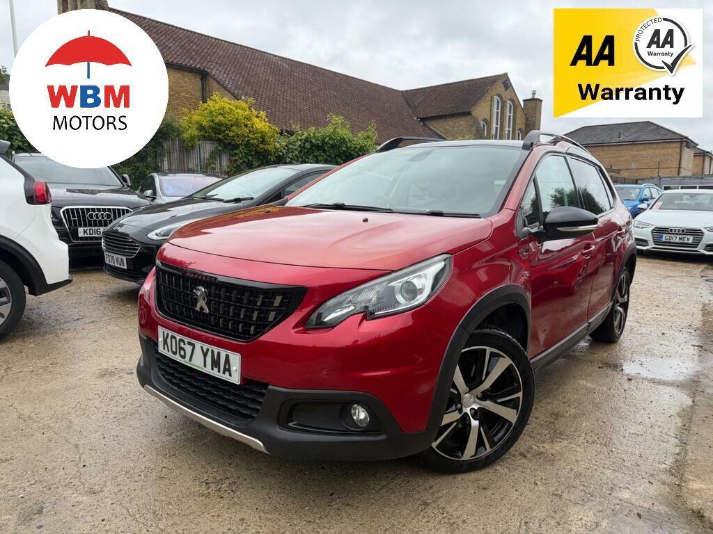 Peugeot 2008 1.2 Puretech Gt Line Eat Euro 6 Ss Red