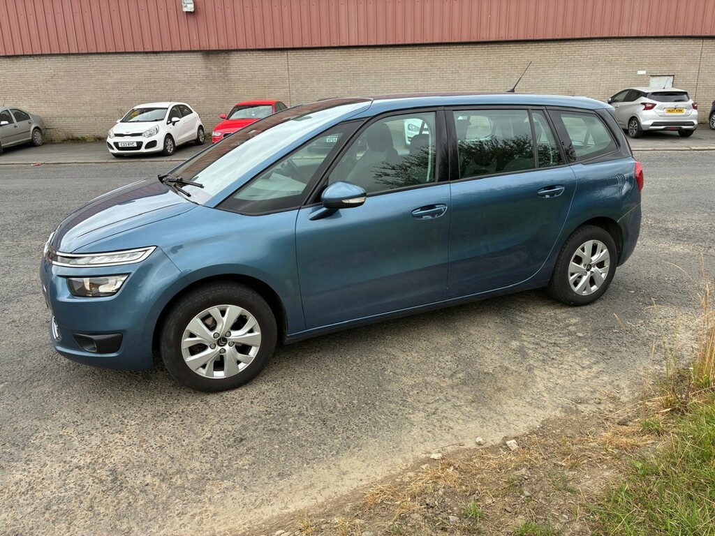 Citroen Grand C4 Picasso 1.6 Bluehdi Vtr 2016 Blue #2