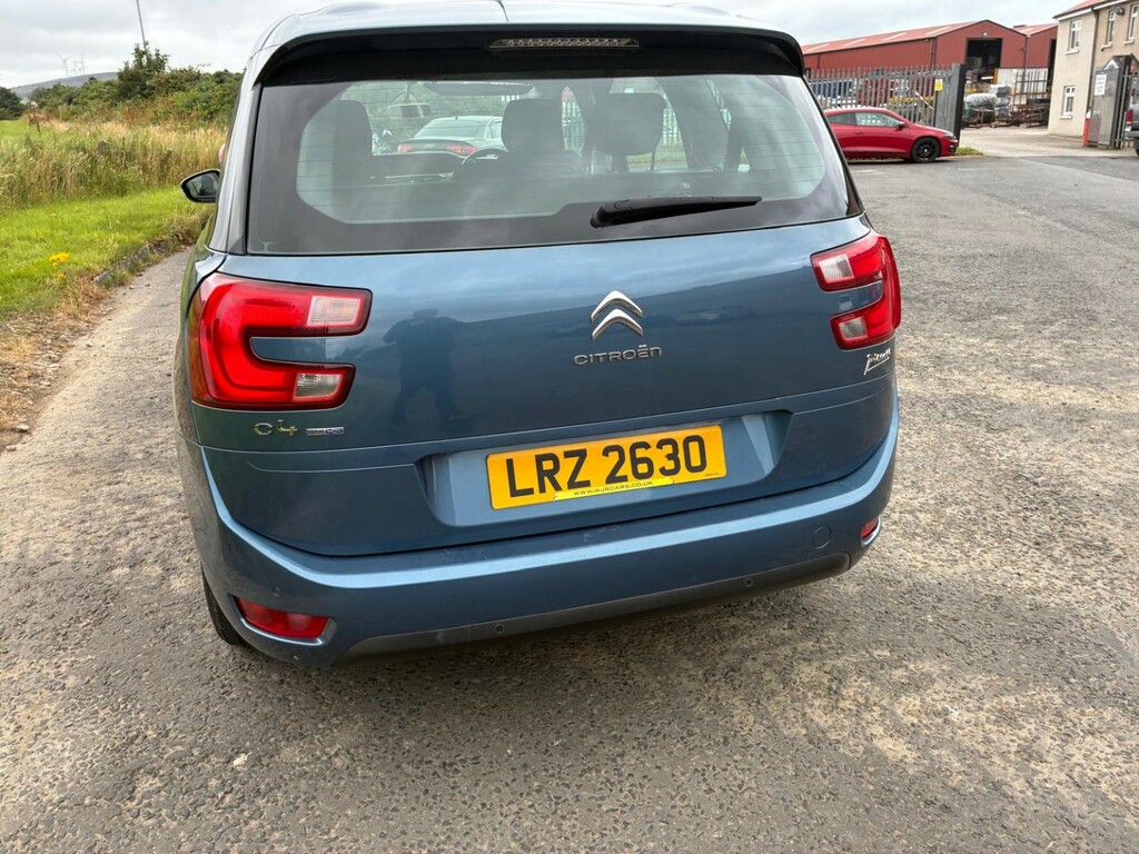 Citroen Grand C4 Picasso 1.6 Bluehdi Vtr 2016 Blue #4