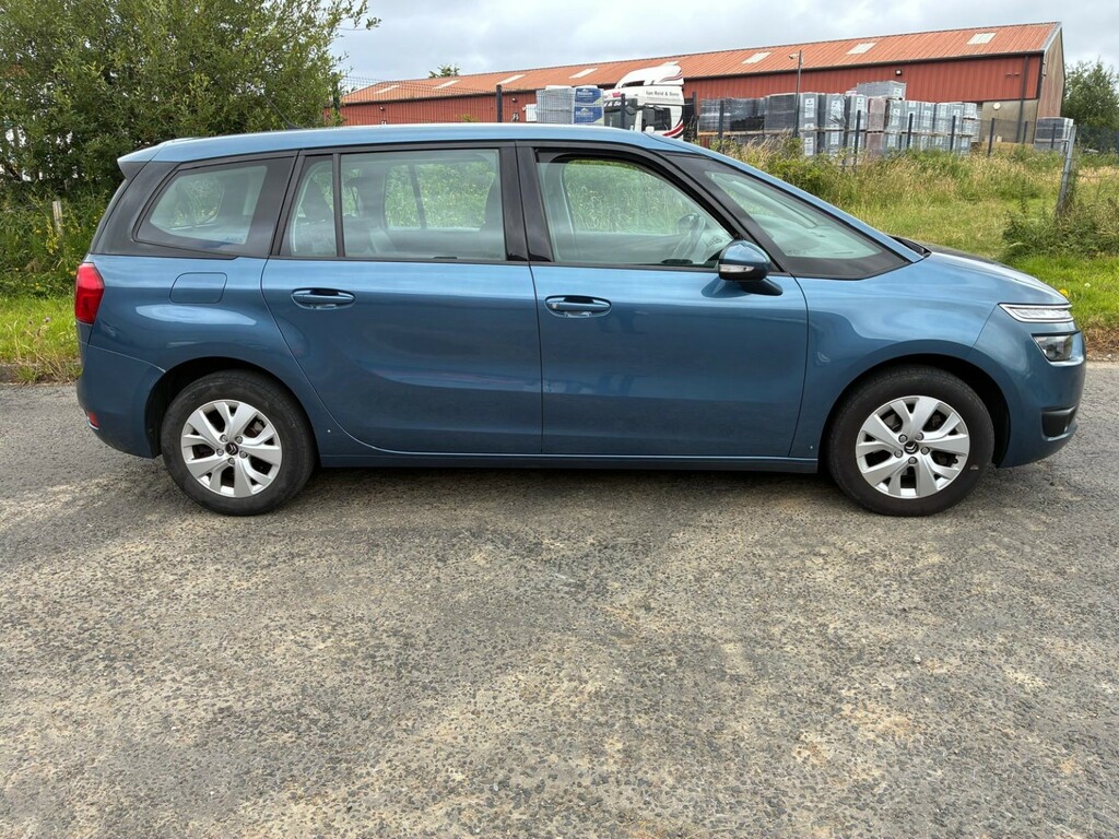 Citroen Grand C4 Picasso 1.6 Bluehdi Vtr 2016 Blue #3