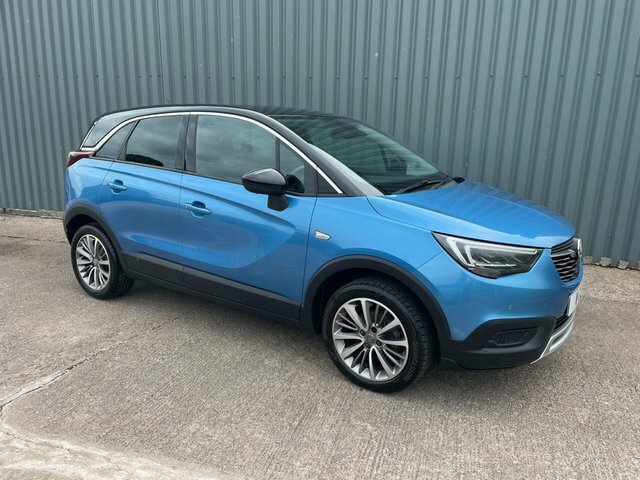 Vauxhall Crossland X 2019 1.2 Turbo Sport Suv Euro 6 Blue