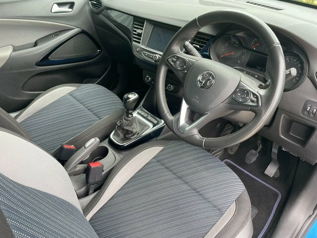 Vauxhall Crossland X 2019 1.2 Turbo Sport Suv Euro 6 Blue #3