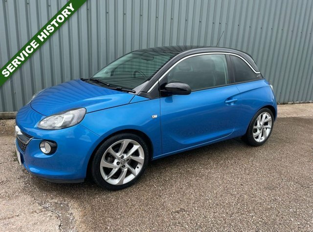 Vauxhall Adam 2018 1.4I Slam Hatchback Euro 6 Blue #2