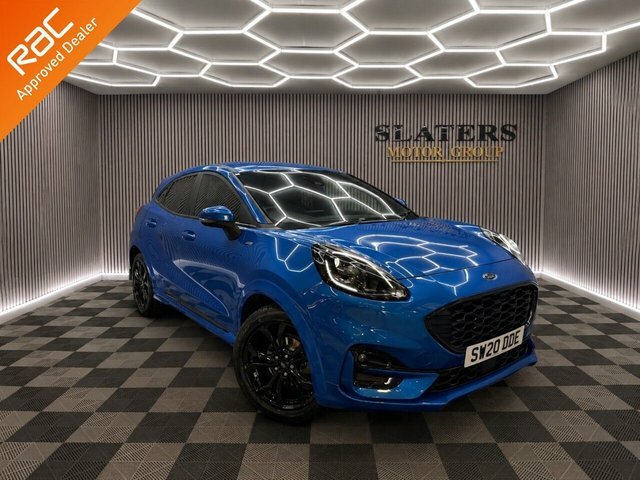 Ford Puma 1.0T Ecoboost Mhev St-line X Suv Blue