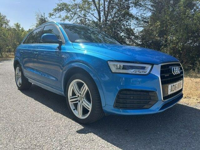 Audi Q3 2.0 Tdi S Line Plus S Tronic Quattro Euro 6 Ss Blue