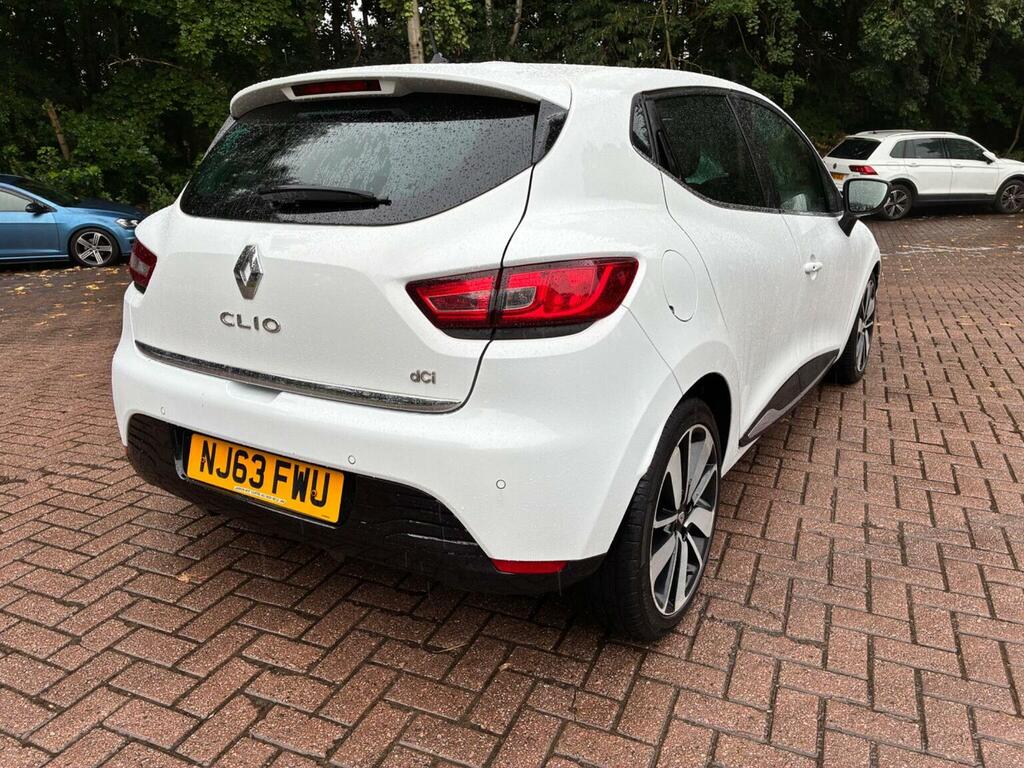 Renault Clio Hatchback 1.5 Dci Dynamique S Medianav Euro 5 Ss White #5